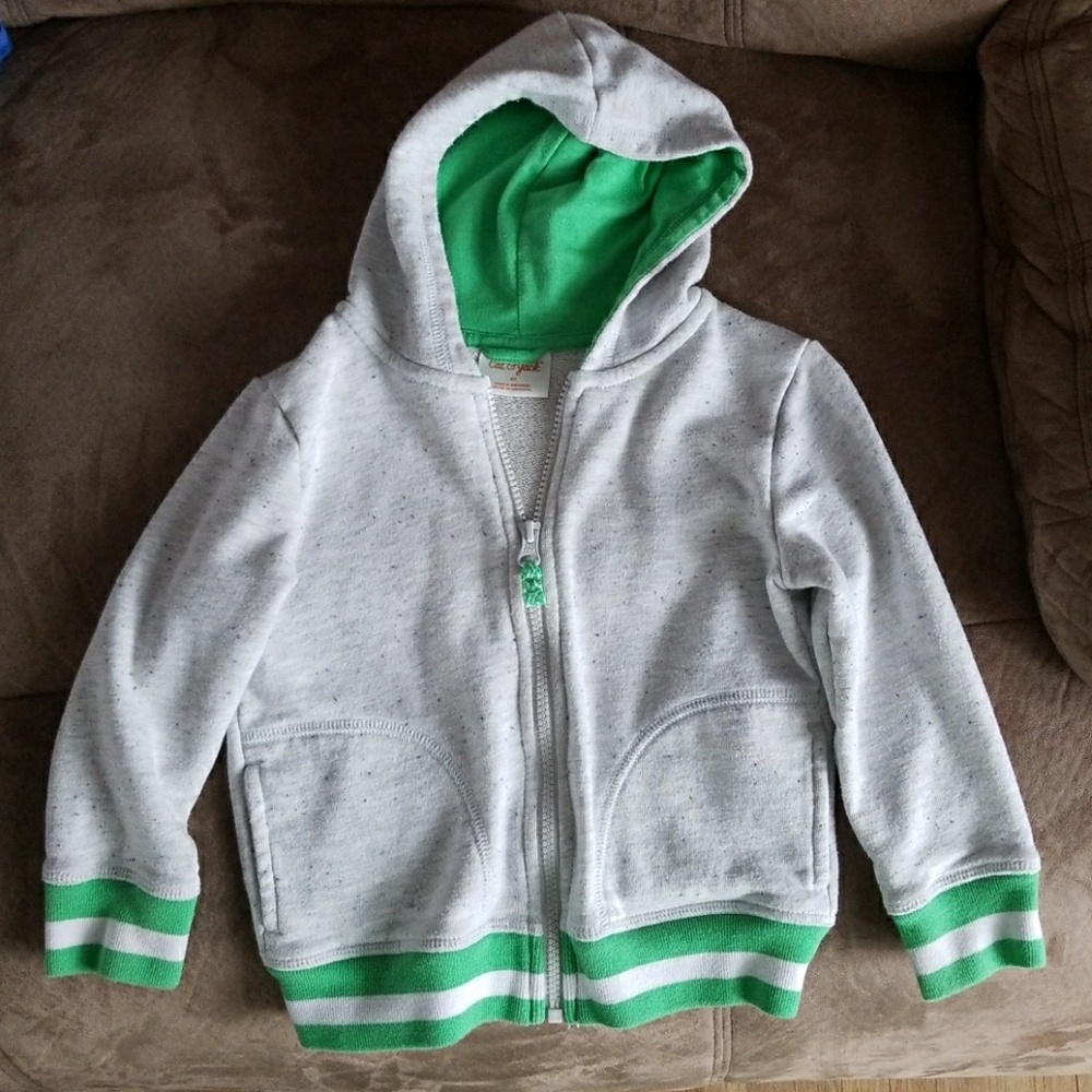 Boys 4T Zip Hoodie by Cat and Jack